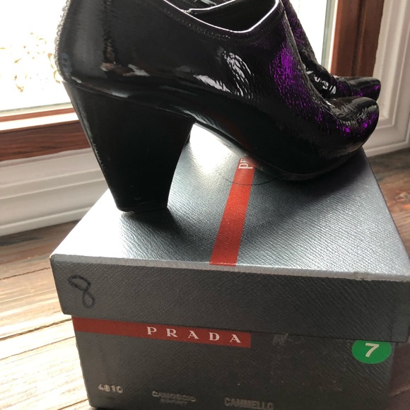 Authentic Prada Patent Leather Booties - Picture 6 of 13